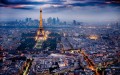 Tour Eiffel photo la nuit